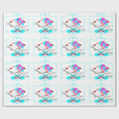 Marie Antoinette Ließ sie zum Kuchen Geschenkpapier (Flach)