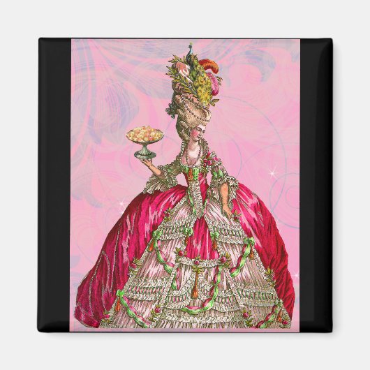 Marie Antoinette Ließ sie zum Kuchen Magnet (Vorne)