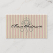 Marie-Antoinette-Logo - Visitenkarte (Vorderseite)