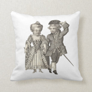Marie Antoinette Louis XVI Vintage Kostüme Kissen