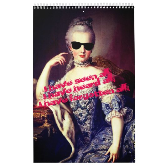 Marie Antoinette – Madame de Pompadour Quotes Kalender (Titelbild)