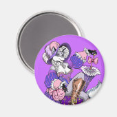 Marie Antoinette Magnet (Vorderseite/Rückseite)