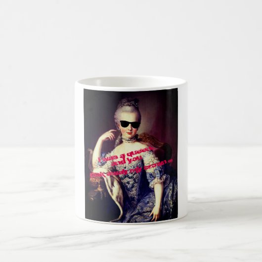 ♥ Marie-Antoinette Marie Antoinette crazy Kitsch ♥ Kaffeetasse (Mittel)