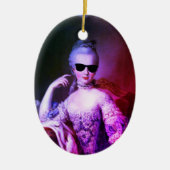 ♥ Marie-Antoinette Marie Antoinette crazy Kitsch ♥ Keramik Ornament (Vorne)
