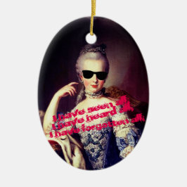 ♥ Marie-Antoinette Marie Antoinette crazy Kitsch ♥ Keramik Ornament