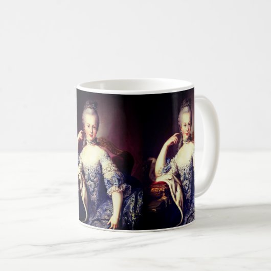Marie-Antoinette Marie Antoinette Kaffeetasse (VorderseiteRechts)
