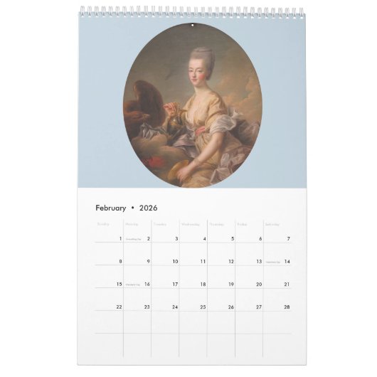 Marie-Antoinette – Marie Antoinette Kalender (Feb 2026)