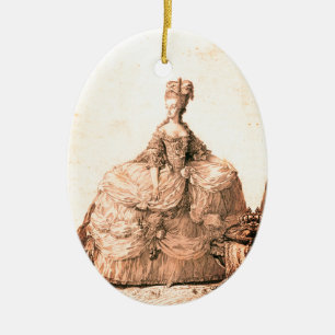 ♥ Marie-Antoinette Marie Antoinette shabby chic ♥ Keramik Ornament
