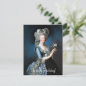Marie Antoinette mit einer Rose (Stehend Vorderseite)