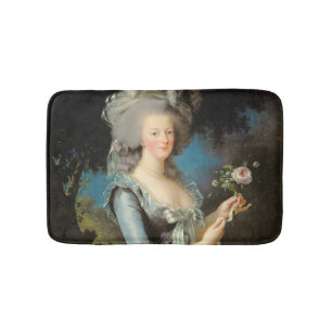 Marie Antoinette mit einer Rose, 1783 Badematte