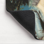 Marie Antoinette mit einer Rose, 1783 Mousepad (Ecke)