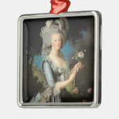 Marie Antoinette mit einer Rose, 1783 Ornament Aus Metall (Links)