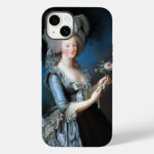 Marie Antoinette mit einer Rose Case-Mate iPhone Hülle (Rückseite)