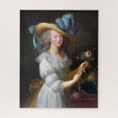 Marie Antoinette mit einer Rose Puzzle (Vertikal)