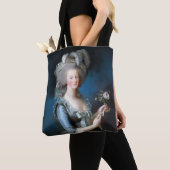 Marie Antoinette mit einer Rose Tasche (Von Nahem)