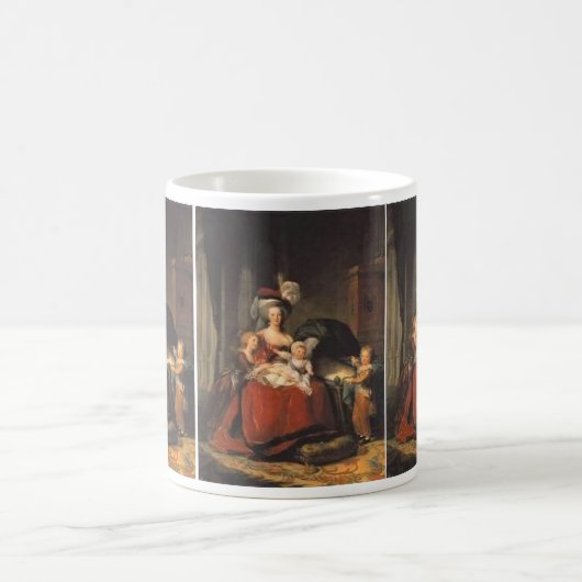 MARIE ANTOINETTE MIT KINDERN KAFFEETASSE (Mittel)