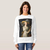 Marie Antoinette mit Rose Sweatshirt (Vorne ganz)