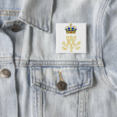Marie Antoinette Monogram Button (Beispiel)