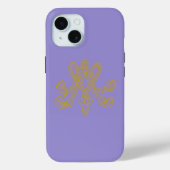 Marie Antoinette Monogram Lavender Case-Mate iPhone Hülle (Rückseite)