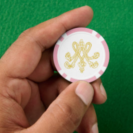 Marie Antoinette Monogram Pokerchips