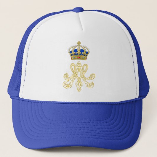 Marie Antoinette Monogram Truckerkappe (Vorderseite)