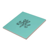 Marie Antoinette – Monogramm – Monogram initials Fliese (Seite)