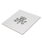 Marie Antoinette – Monogramm – Monogram initials Fliese (Seite)