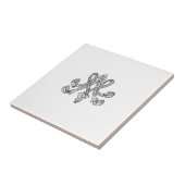 Marie Antoinette – Monogramm – Monogram initials Fliese (Seite)