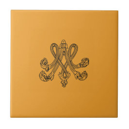 Marie Antoinette – Monogramm – Monogram initials Fliese