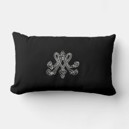Marie Antoinette – Monogramm – Monogram initials Lendenkissen