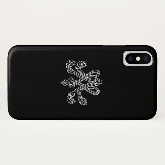 Marie Antoinette – Monogramm – Royal Monogram Case-Mate iPhone Hülle (Rückseite (Horizontal))