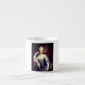 Marie Antoinette Monogramm– Royal Monogram Espressotasse (Vorderseite)