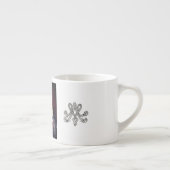 Marie Antoinette Monogramm– Royal Monogram Espressotasse (Rechts)