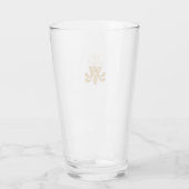 Marie Antoinette – Monogramm – Royal Monogram Glas (Rückseite)