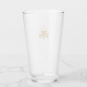 Marie Antoinette – Monogramm – Royal Monogram Glas (Vorderseite)