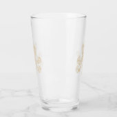 Marie Antoinette – Monogramm – Royal Monogram Glas (Links)