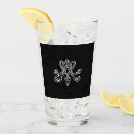Marie Antoinette Monogramm Royal Monogram initial Glas