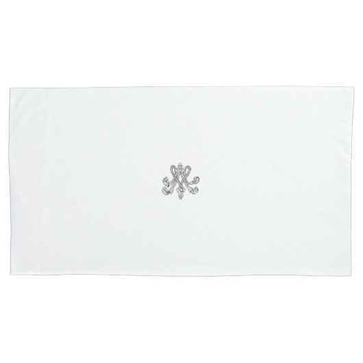 Marie Antoinette – Monogramm – Royal Monogram Kissenbezug (Vorderseite)