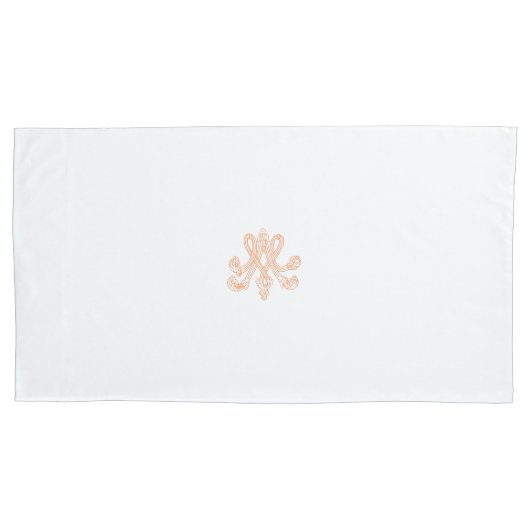 Marie Antoinette – Monogramm – Royal Monogram Kissenbezug (Vorderseite)