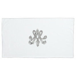 Marie Antoinette – Monogramm – Royal Monogram Kissenbezug
