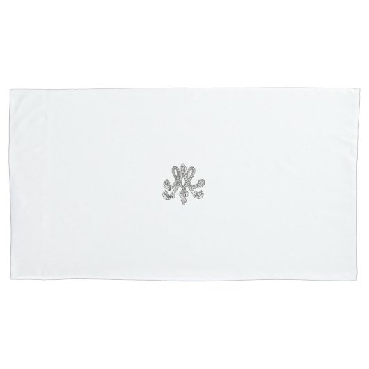 Marie Antoinette – Monogramm – Royal Monogram Kissenbezug (Vorderseite)