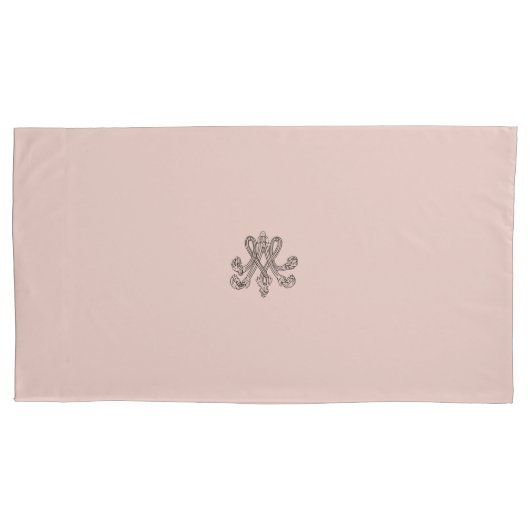 Marie Antoinette – Monogramm – Royal Monogram Kissenbezug (Vorderseite)