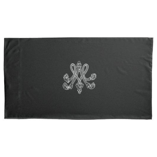 Marie Antoinette – Monogramm – Royal Monogram Kissenbezug (Vorderseite)