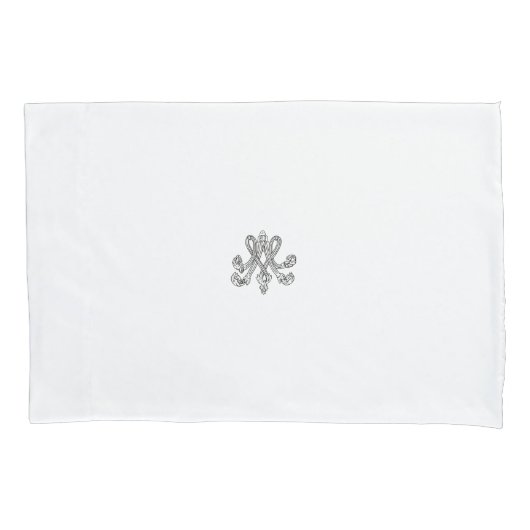 Marie Antoinette – Monogramm – Royal Monogram Kissenbezug (Vorderseite)