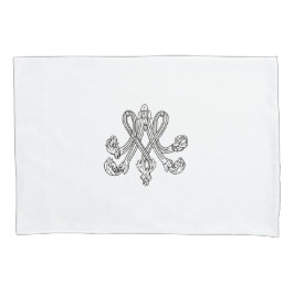 Marie Antoinette – Monogramm – Royal Monogram Kissenbezug