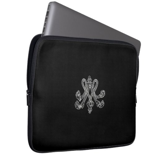 Marie Antoinette - Monogramm - Royal Monogram Laptopschutzhülle (Vorne Rechts)