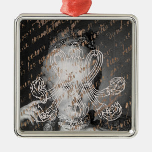 Marie Antoinette – Monogramm – Royal Monogram Ornament Aus Metall