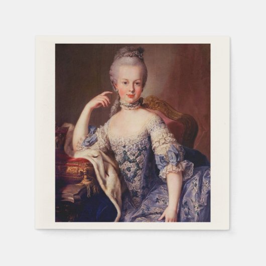 Marie Antoinette Napkins Serviette (Vorderseite)