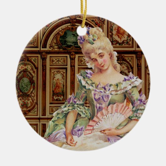 Marie Antoinette Ornament Weihnachten (Vorne)