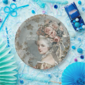 Marie Antoinette Paper Plate Pappteller (Party)